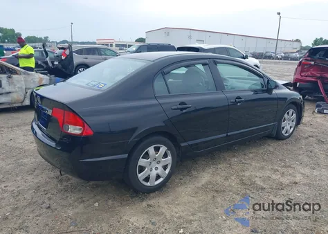 2009 Honda Civic Lx из США, поврежденный, VIN 2HGFA16509H301393